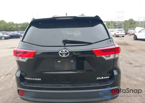 2019 Toyota Highlander Xle from USA, damaged, VIN 5TDJZRFH7KS617844